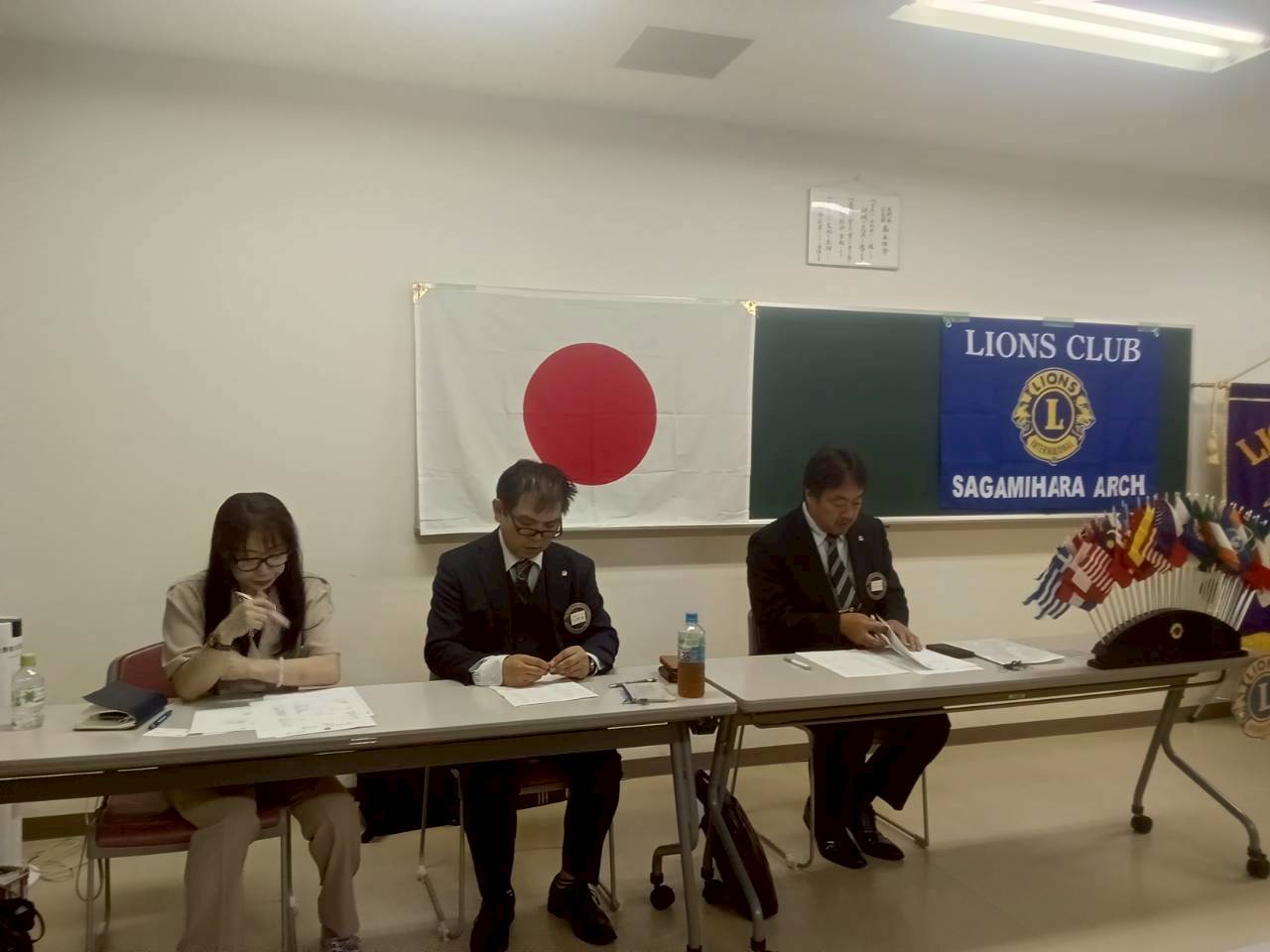新旧引継ぎ式 相模原アーチライオンズクラブ 2026年度