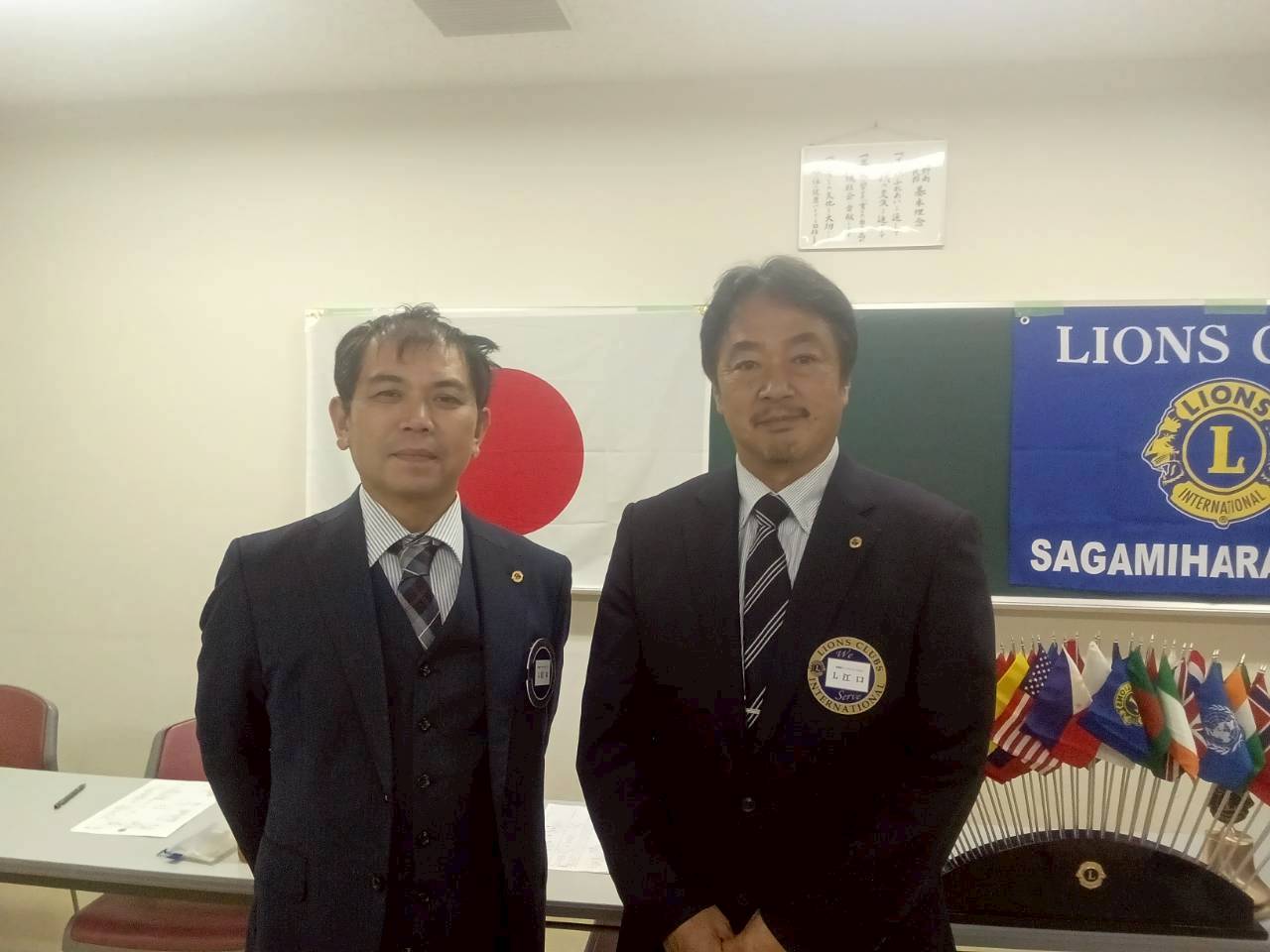 新旧引継ぎ式 相模原アーチライオンズクラブ 2026年度